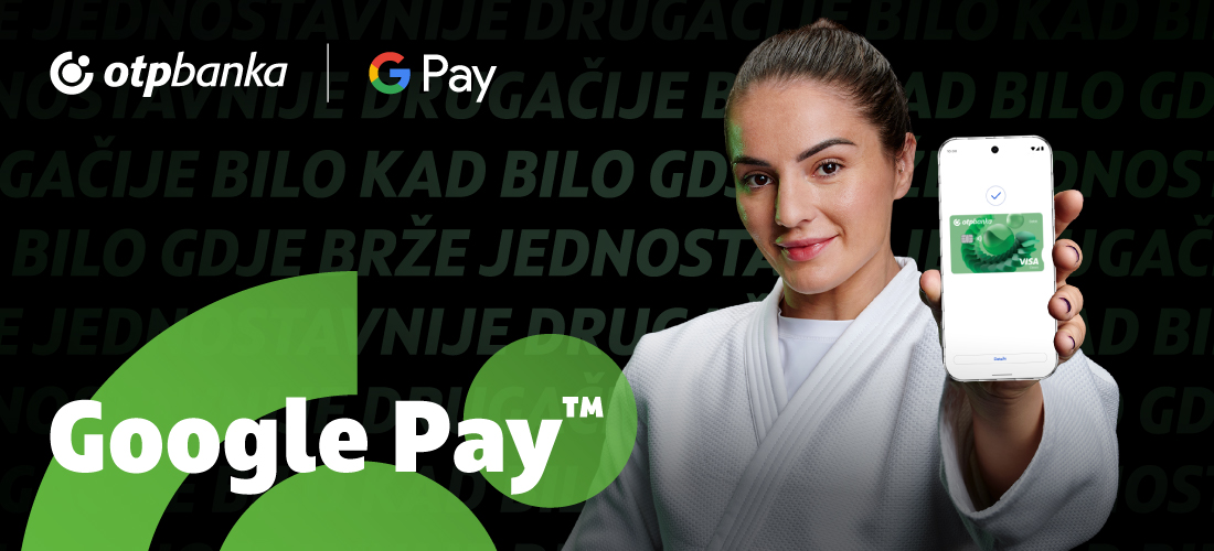 OTP banka Google Pay 