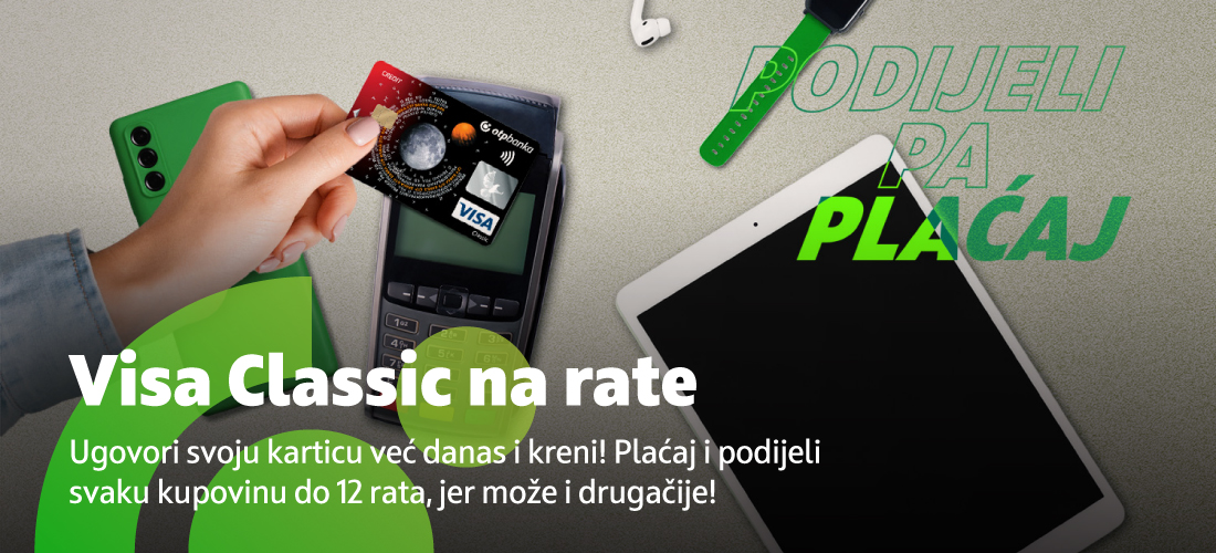 Visa Classic na rate