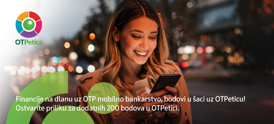 OTP mobilno bankarstvo i OTPetica