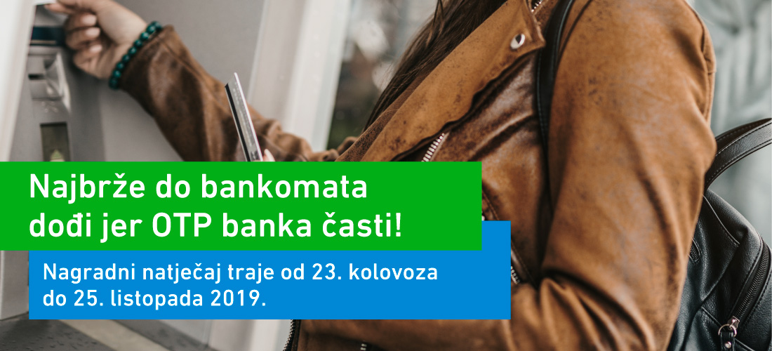 Nagradni natječaj - Najbrže do bankomata