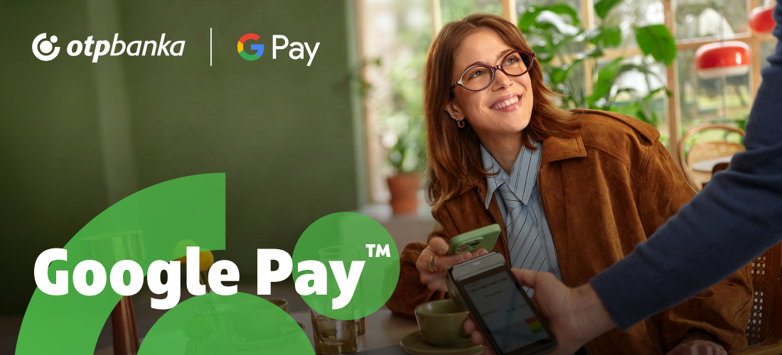 OTP banka Google Pay 