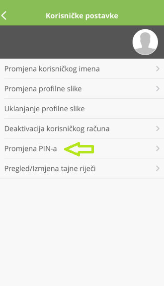 promjena pina