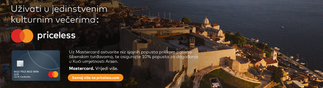 sibenske tvrdjave i mastercard