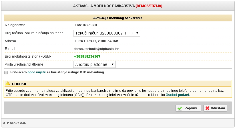 m-banking