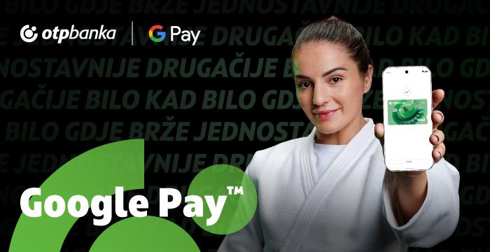 OTP banka Google Pay 